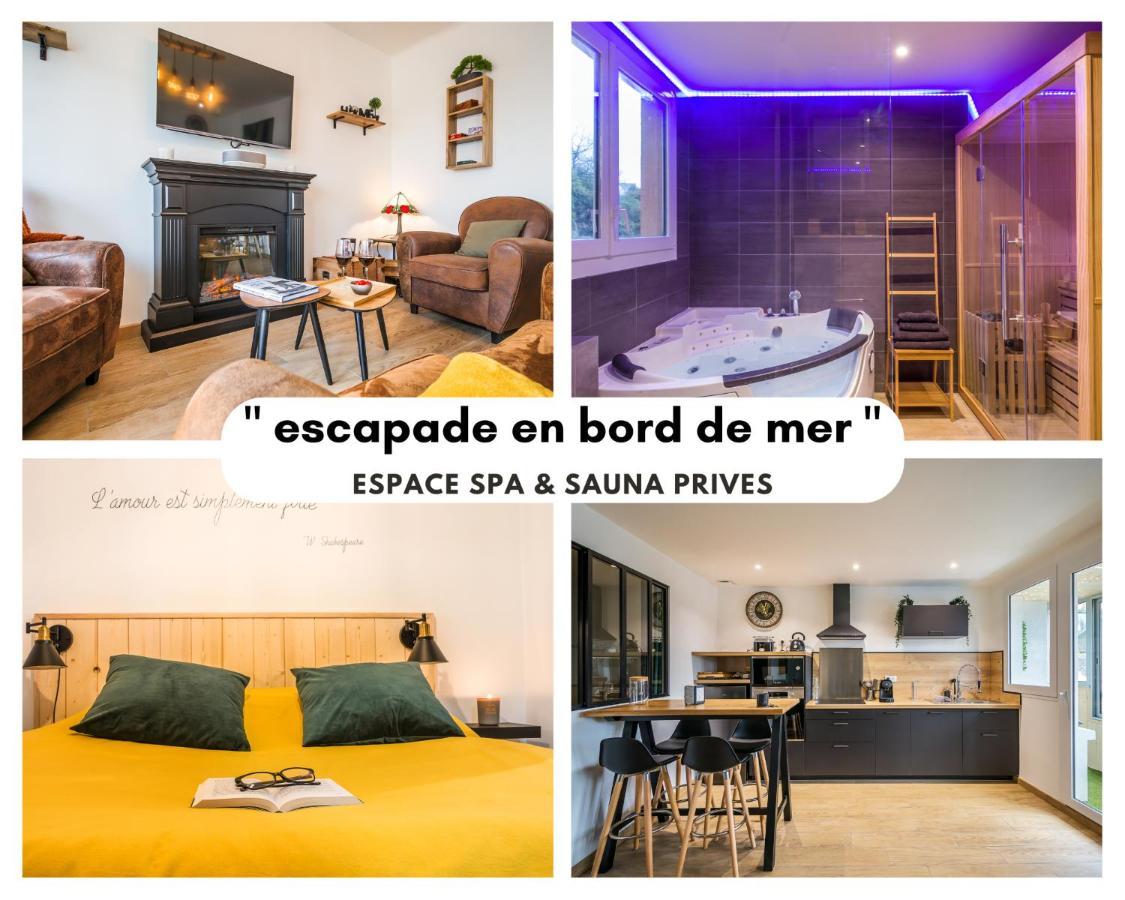 Escapade En Bord De Mer Avec Sauna Et Spa Prives Binic Exteriér fotografie